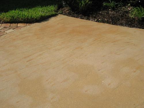 Fertilizer Rust Stains Removal Before