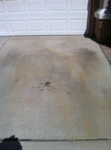 Damage From Other Concrete Rust Removers