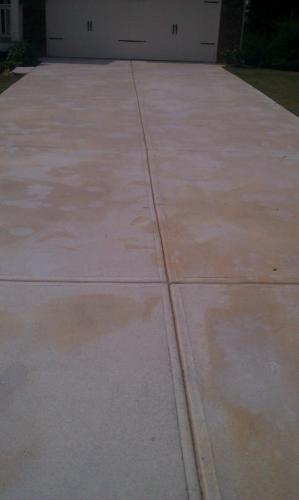 Damage From Other Concrete Rust Removers